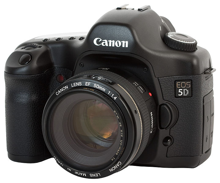 EOS 5D (DSLR) camera body- 22 August 2005