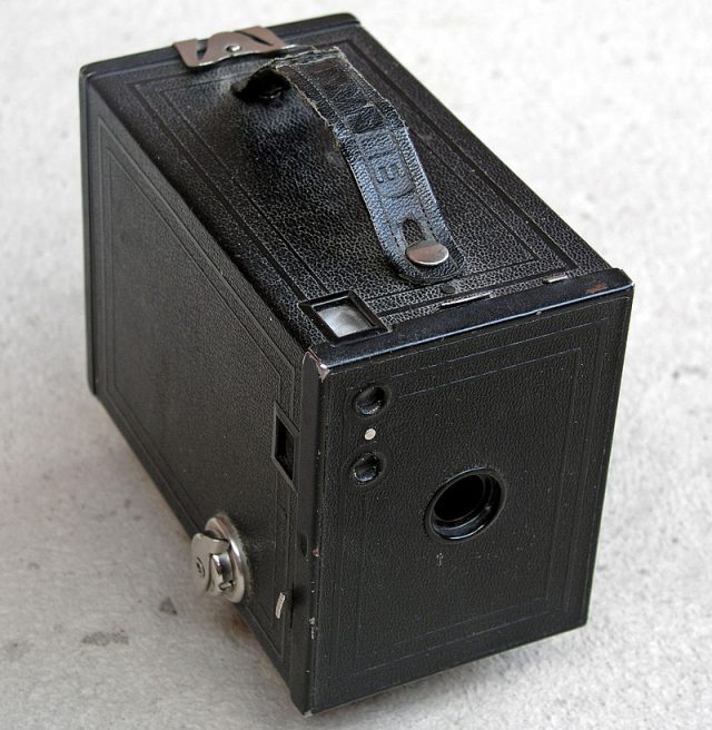 Brownie box camera