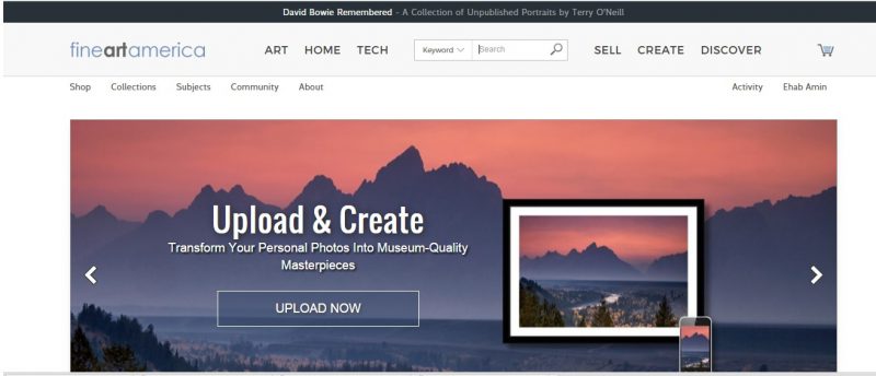 Create Online Photo Album Through Fine Art America