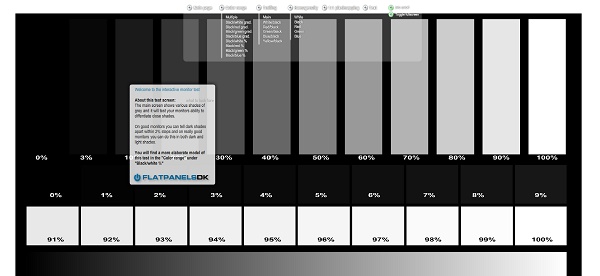 online monitor color calibration