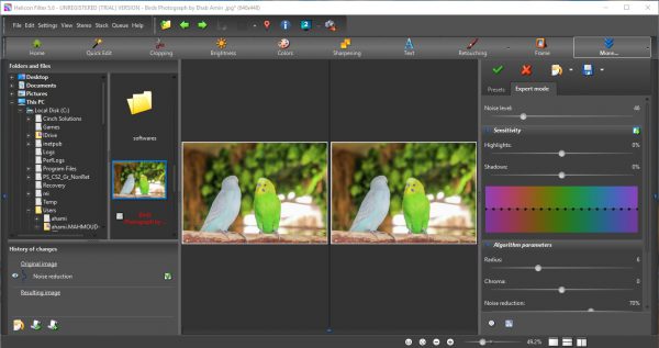 vr video noise reduction software free