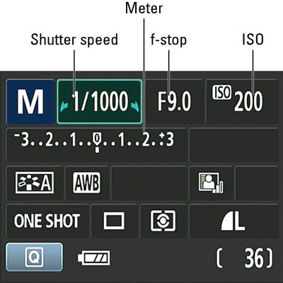 light exposure meter