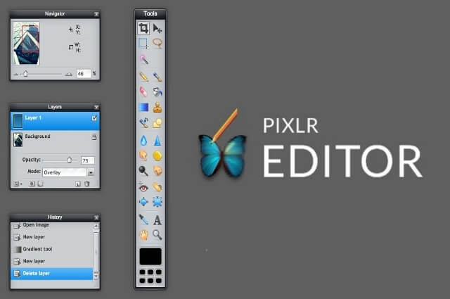 pixlr editor online photo editor