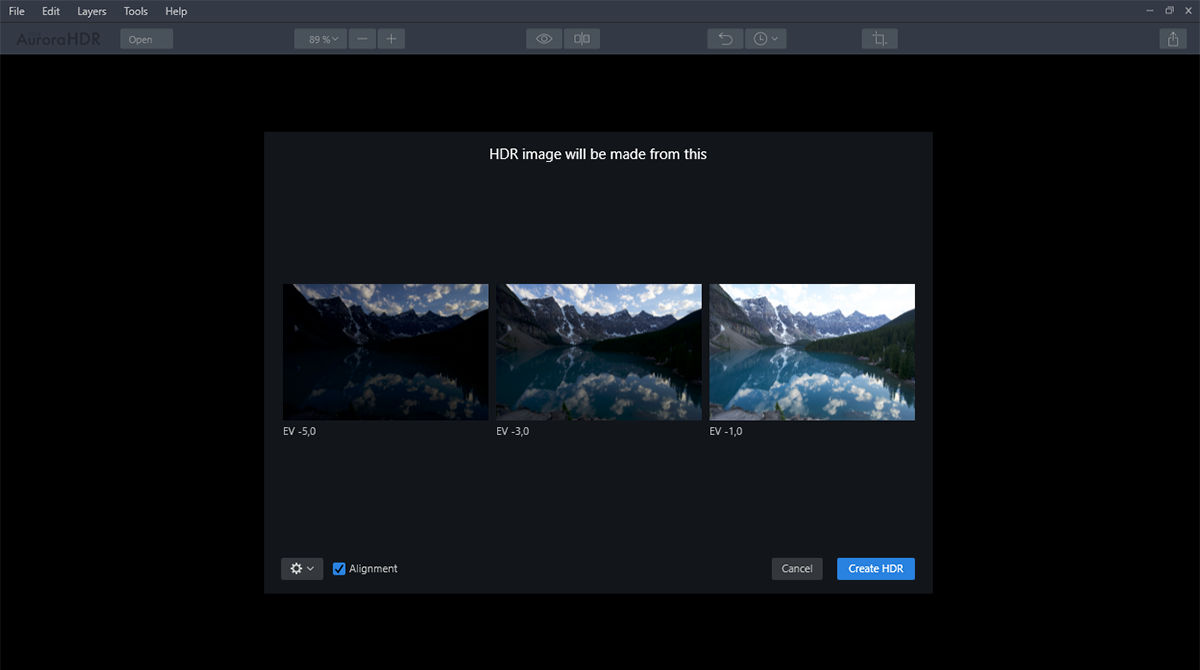 aurora hdr 2018 support