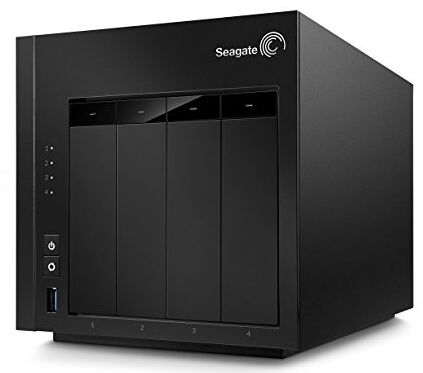 Seagate NAS 4-Bay Diskless Network Attached Storage Drive