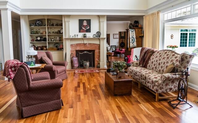 real estate interiors - living room