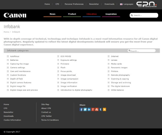 Canon Infobank