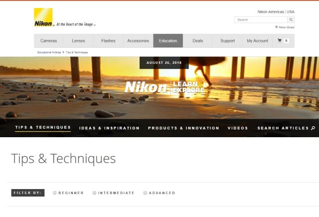 Nikon learn-and-explore