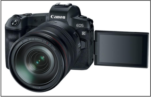 EOS R full frame mirrorless Canon camera