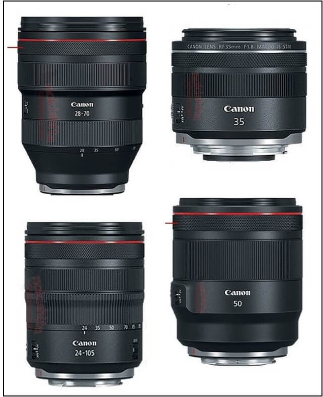 EOS R lenses