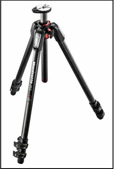 Manfrotto MT055CXPRO3 055 Carbon Fiber 3-Section Tripod