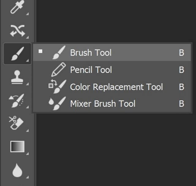 Soft Focus Photography Technique - Photoshop menu