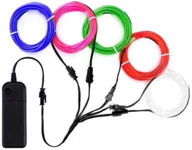 Zitrades EL Wire Neon Lights Kit