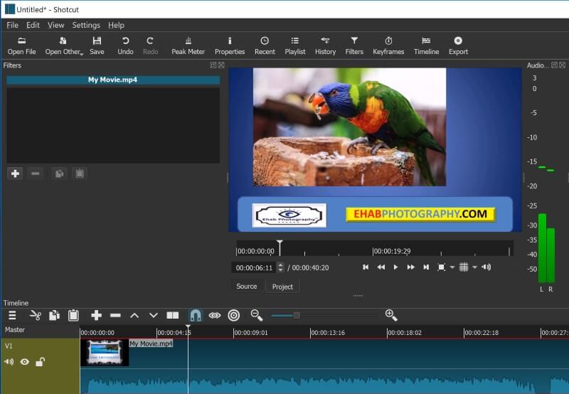 shotcut video editing software free download