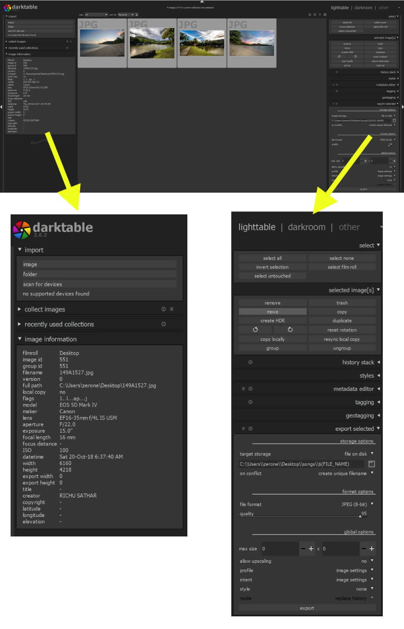 lightroom alternative darktable