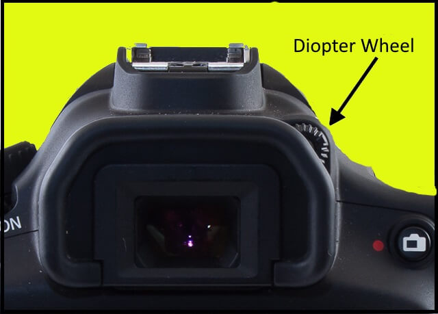 camera diopter