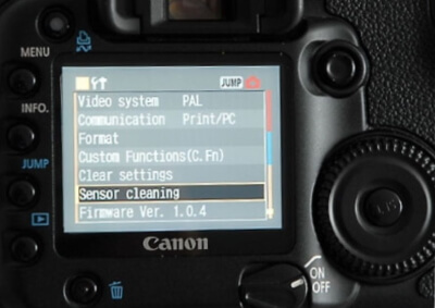 sensor cleaning