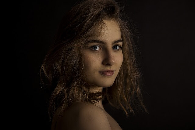 portrait with Continuous lighting
