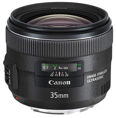 Canon EF 35mm f2 IS USM Wide-Angle Lens