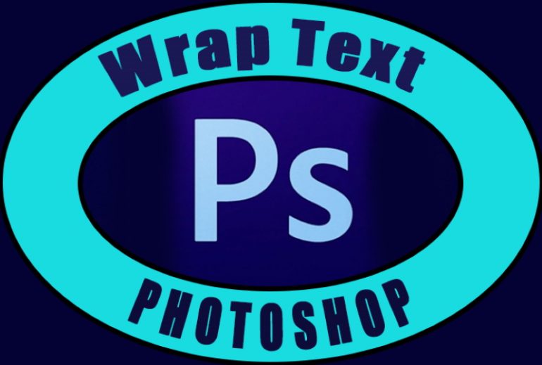 how to wrap text around a circle photoshop