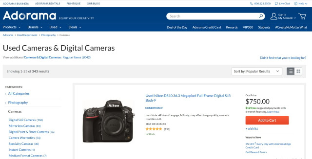 What is the Best Place to Buy Used Cameras