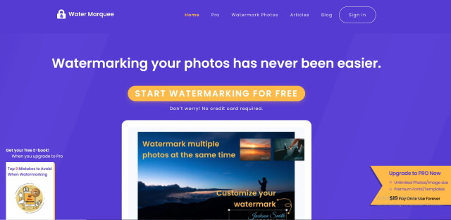 Create Watermark Online Free