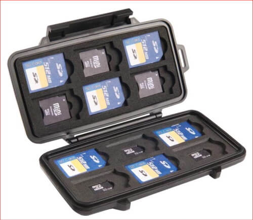 Best Memory Card Case-Pelican 0915 case