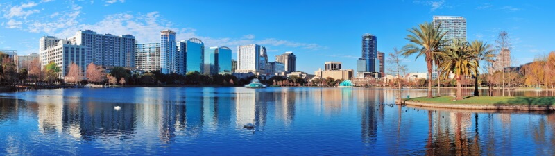 panorama photo of buildings