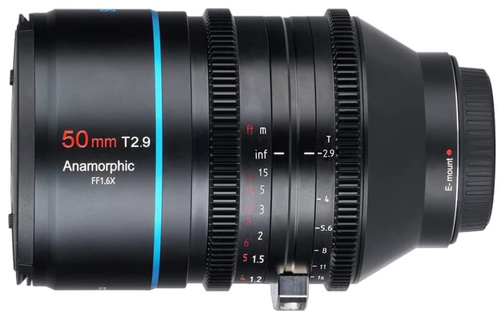 SIRUI 50mm T2.9 1.6X Full-Frame Anamorphic