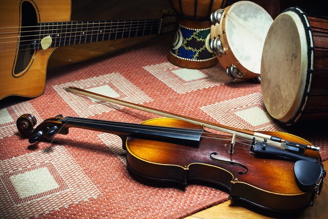 Creative Still Life Photography Ideas- Tips & Examples - Musical instruments