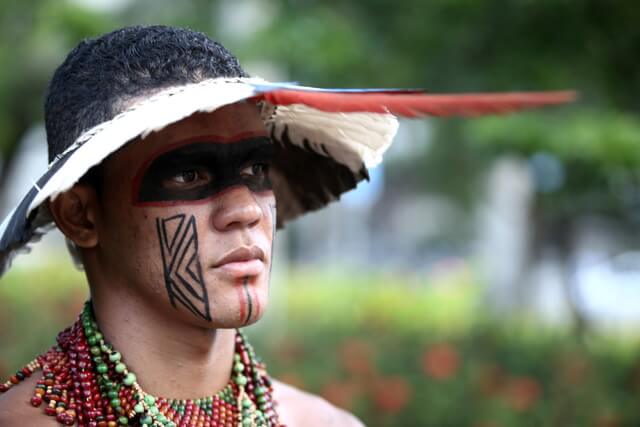 Indigenous man